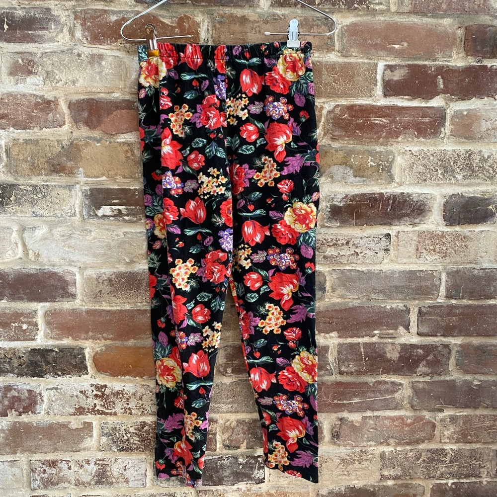 Vintage Floral Leggings